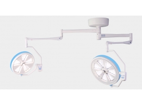 Đèn mổ treo trần 2 nhánh 56 + 40